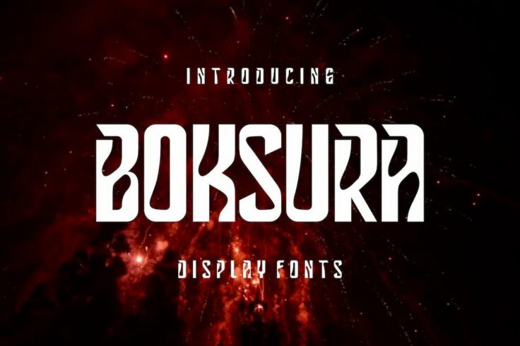 View Information about Boksura Stylish Narrow Font