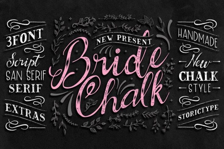 View Information about BrideChalk Font