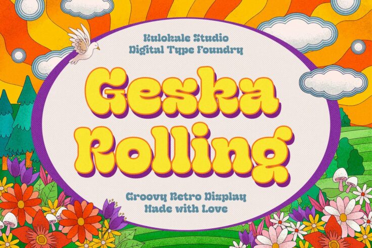 View Information about Geska Rolling Font