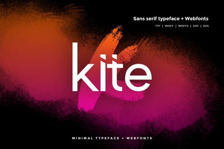 View Information about Kite Stylish Simple Font