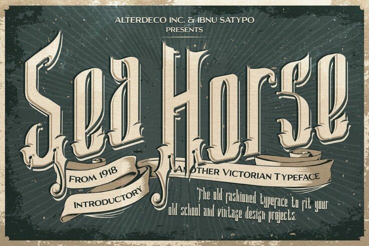 View Information about Sea Horse Typeface